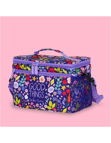 SAC À REPAS - LUNCH BAG 7.7 L - FLOWERS - legami