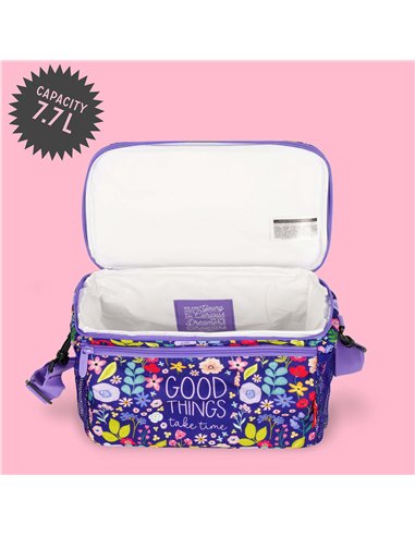 SAC À REPAS - LUNCH BAG 7.7 L - FLOWERS - legami