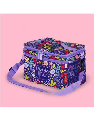 SAC À REPAS - LUNCH BAG 7.7 L - FLOWERS - legami