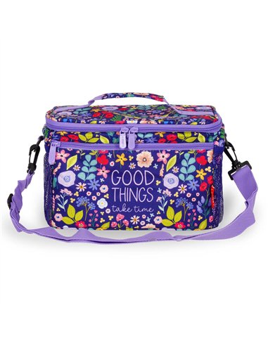 SAC À REPAS - LUNCH BAG 7.7 L - FLOWERS - legami