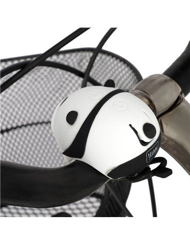 Phare Avant pour Vélo Rechargeable avec Sonnette - Panda -  legami