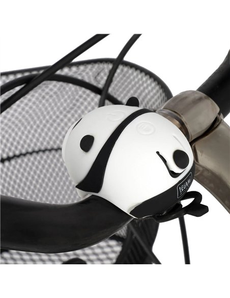 Phare Avant pour Vélo Rechargeable avec Sonnette - Panda -  legami