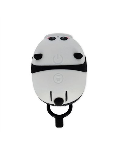 Phare Avant pour Vélo Rechargeable avec Sonnette - Panda -  legami