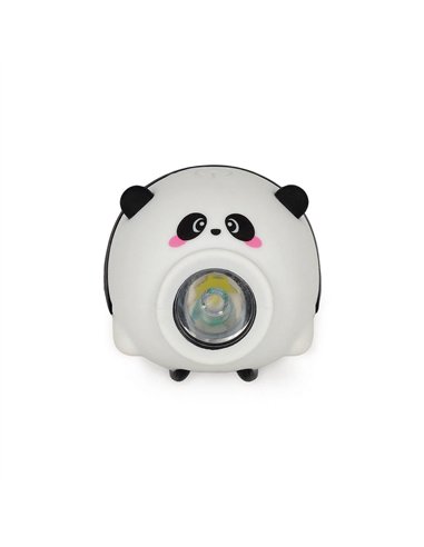 Phare Avant pour Vélo Rechargeable avec Sonnette - Panda -  legami
