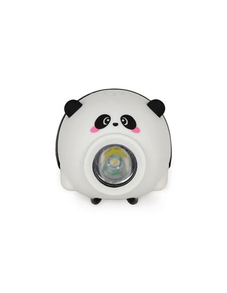 Phare Avant pour Vélo Rechargeable avec Sonnette - Panda -  legami