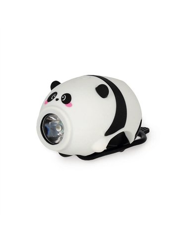 Phare Avant pour Vélo Rechargeable avec Sonnette - Panda -  legami