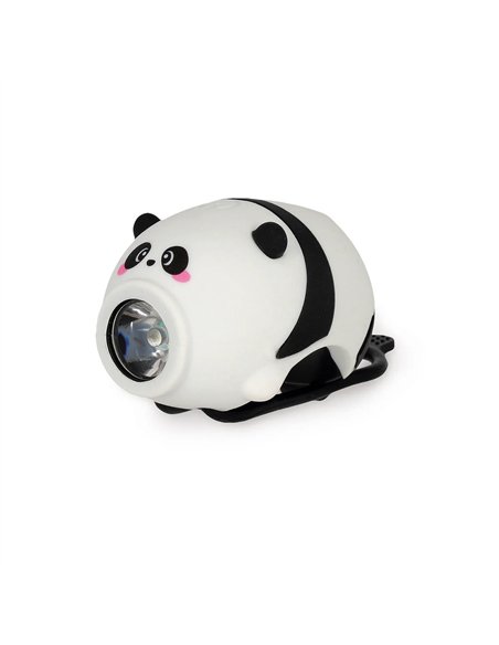 Phare Avant pour Vélo Rechargeable avec Sonnette - Panda -  legami