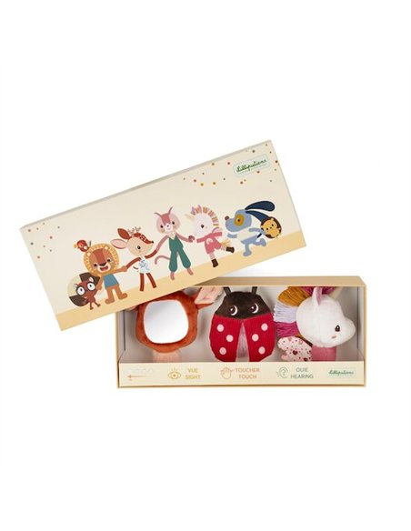 LENA SET DE DECOUVERTES SENSORIELLES - Lilliputiens