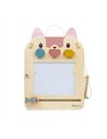 Ardoise Magique en bois Jeanne le chat - Lilliputiens