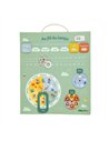 Calendrier enfant en tissu "Au fil du temps" - Lilliputiens