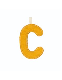 Lettre C en tissu phosphorescente - Lilliputiens