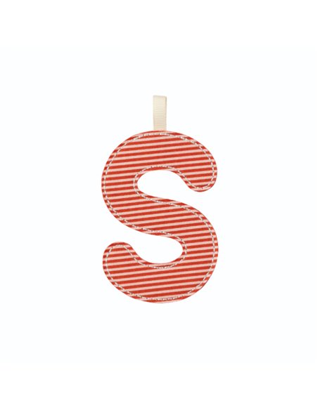Lettre S en tissu phosphorescente - Lilliputiens