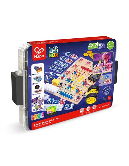 Circuit Explorer Lab Kit 60 pcs - Hape