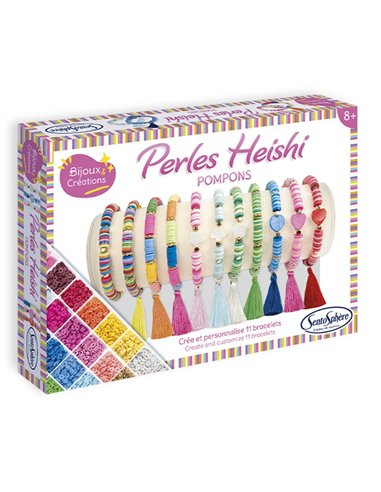 PERLES HEISHI - POMPONS - sentosphère