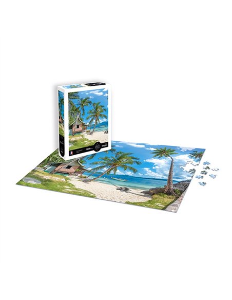 PUZZLE 1000 P PAYSAGE Plage Tropicale Palawan - Philippines