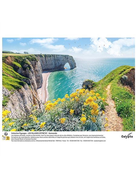 PUZZLE 1000 P PAYSAGE Les Falaises d'Etretat - Normandie