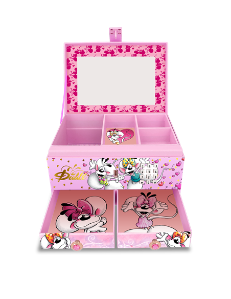 Coffret à Bijoux Digicode Diddl