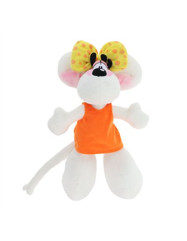 Peluche Diddlina Robe Orange