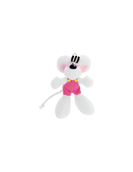 Porte-clés Peluche Diddl Rose