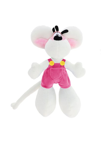 Peluche Diddl Salopette Rose