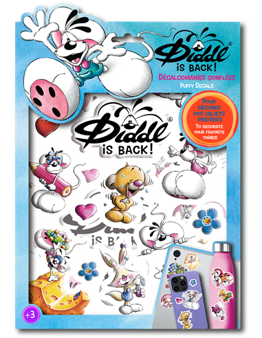 Stickers 3D Diddl Collection