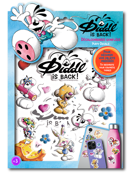 Stickers 3D Diddl Collection