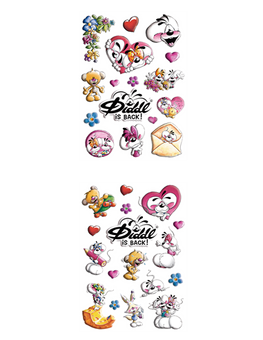 Stickers 3D Diddl Collection