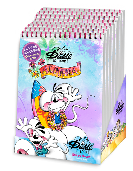 Cahier de Coloriages A4 Diddl