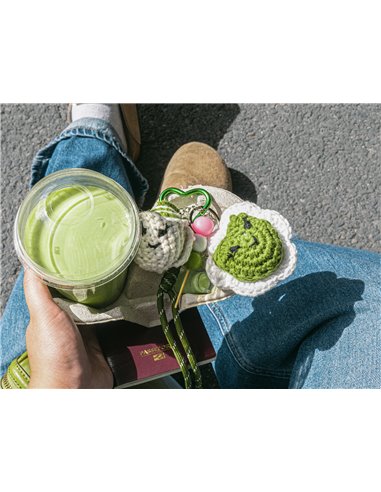 Kit DIY Crochet Bag Charms - Matcha Club - la petite épicerie
