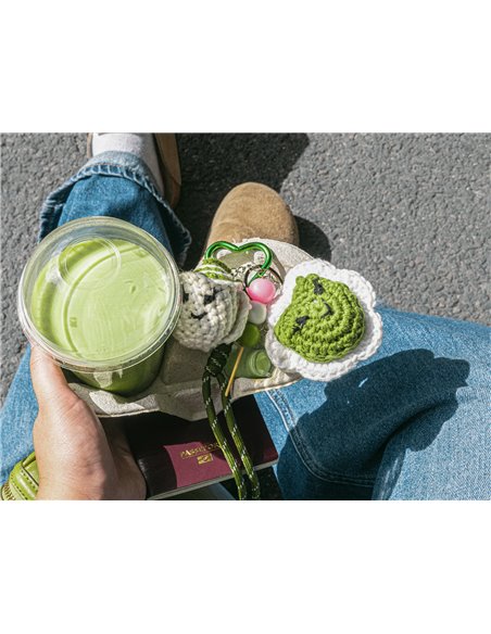 Kit DIY Crochet Bag Charms - Matcha Club - la petite épicerie