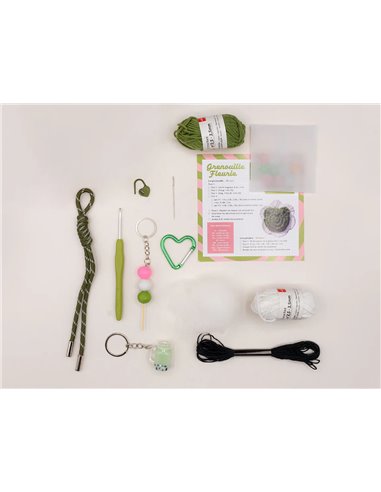 Kit DIY Crochet Bag Charms - Matcha Club - la petite épicerie