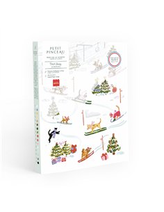Coffret peinture au numéro - Tout Schuss - la petite épicerie