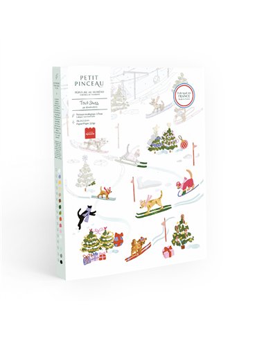 Coffret peinture au numéro - Tout Schuss - la petite épicerie