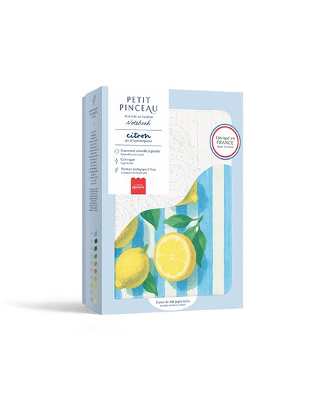Notebook à Peindre - Citrons - la petite épicerie