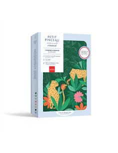 Notebook à Peindre - Leaping Leopards - la petite épicerie
