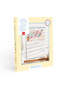 Petit Pinceau - Calendrier 2026 à peindre - la petite épicerie