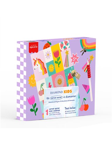 Petit Diamond Kids - Carnet Secret à diamanter - la petite épicerie