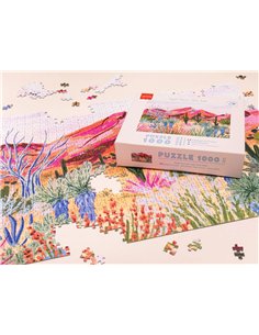 Puzzle Bright Desert par Sarah Gesek - 1000 pièces - la petite épicerie 2