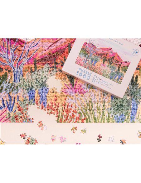 Puzzle Bright Desert par Sarah Gesek - 1000 pièces - la petite épicerie