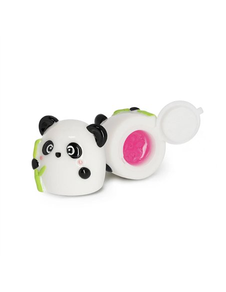 BRILLANT À LÈVRES - MAGIC KISS panda - legami