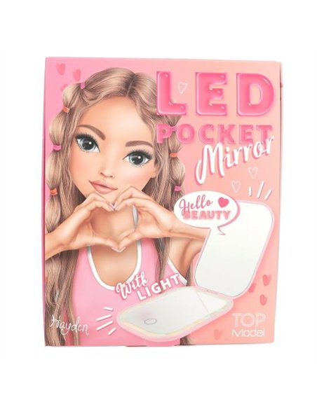 TOPModel Miroir de poche LED BEAUTY and ME