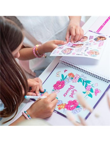 TOPModel Livre de coloriage avec LED et son - MY BFF