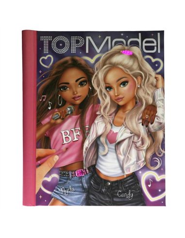 TOPModel Livre de coloriage avec LED et son - MY BFF