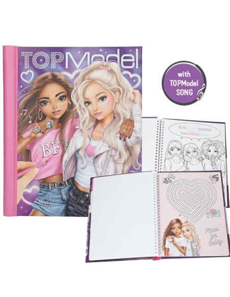 TOPModel Livre de coloriage avec LED et son - MY BFF