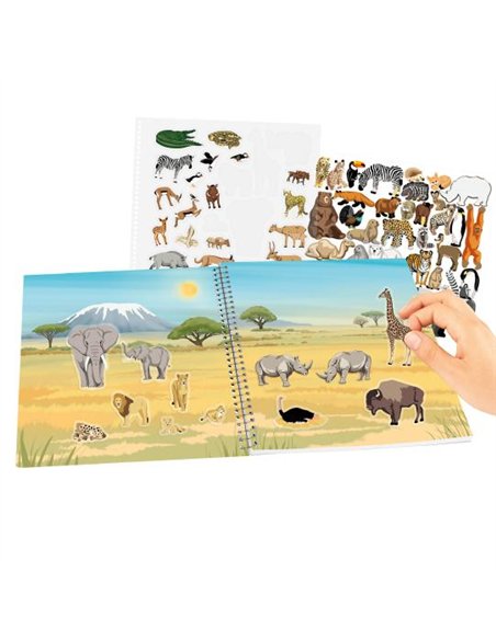 Create Your Wild Life avec autocollants floqués