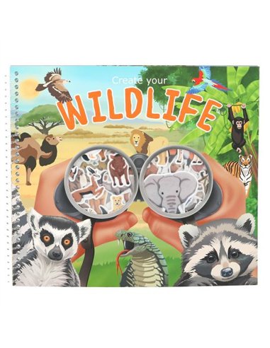 Create Your Wild Life avec autocollants floqués