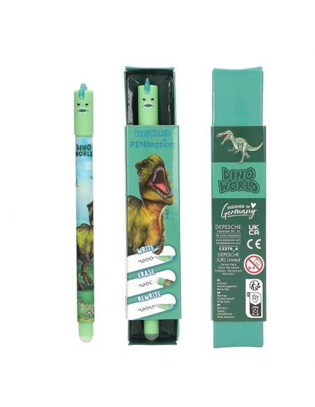 Dino World Stylo gel effaçable