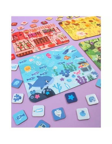 Mon jeu de cherche et trouve des tout-petits - Auzou