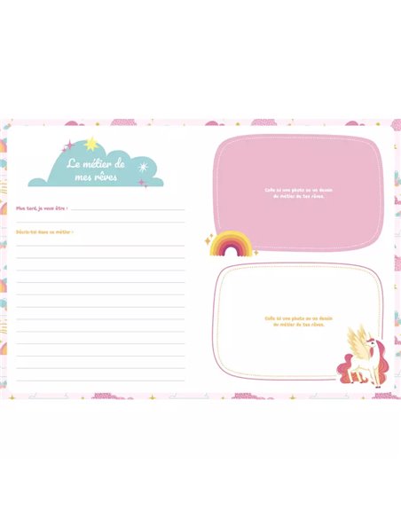 Ma papeterie créative - Mon coffret secret licornes - Auzou