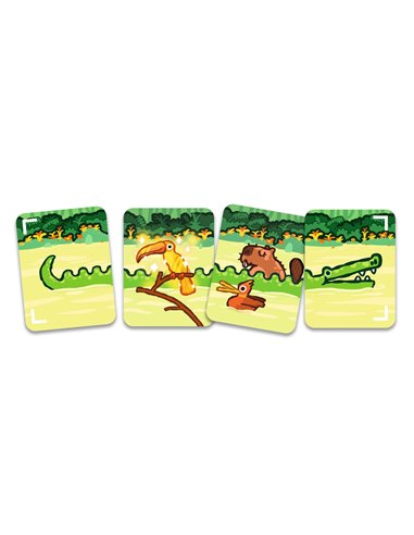 JEU DE CARTES - Safari croco - djeco
